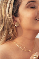 Timeless Organic Ball Earrings - 18k Gold Filled