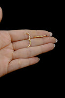 Twisted Ear Hook Earrings - 18k Gold Filled