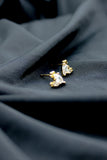 Zirconia Small Drops Earrings - 18k Gold Filled