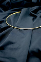 Open Rigid Choker Necklace - 18k Gold Filled