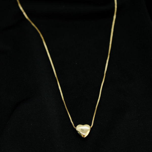 Delicate Heart Necklace - 18k Gold Filled