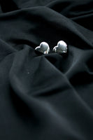 Timeless Heart Earrings - White Rhodium Filled