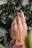 Beloved Cubic Zirconia Ring - 18k Gold Filled