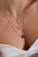 Our Father Scapular Necklace - 18K Gold Filled