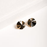 Style Circle Earrings - 18k Gold Filled