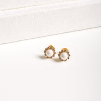 Beloved Pearl Earrings - 18K Gold Filled