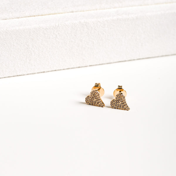 Beloved Zirconia Earrings - 18k Gold Filled