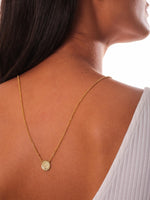 St. Benedict Scapular Necklace - 18k Gold Filled