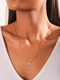 St. Benedict Scapular Necklace - 18k Gold Filled