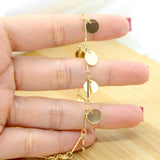 Confetti Choker Necklace - 18k Gold Filled