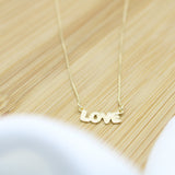 Love Necklace - 18k Gold Filed