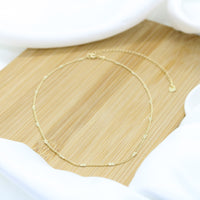 Heart Choker Necklace - 18k Gold Filled