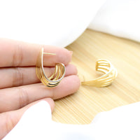Ear Hook Earrings - 18k Gold Filled