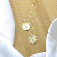Our father Scapular Necklace - 18k Gold Filled