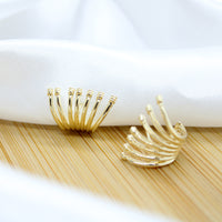 Stylish Earrings - 18k Gold Filled