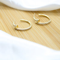 Juste un Clou Hoop Earrings - 18k Gold Filled
