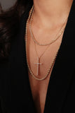 Rope Chain Long Necklace (4mm) - 18k Gold Filled