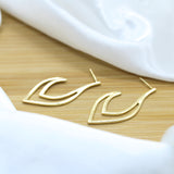 Lux Shaped Earrings - 18k Gold Filled