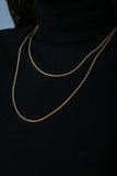 2mm Rope Long Necklace - 18k Gold Filled
