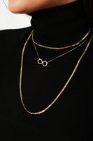 Interlocking G Chain Choker Necklace - 18K Gold Filled