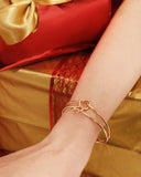 Knot Bracelet - 18k Gold Filled