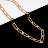 Desire Link Chain Choker Necklace - 18k Gold Filled 16cm