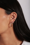 Juste un Clou Hoop Earrings - 18k Gold Filled