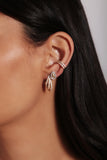 Zirconia Chic Earrings - 18k Gold Filled