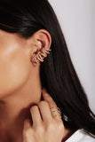 Chic Line Earrings - 18k Gold Filled