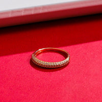 Wedding Band Ring - 18k Gold Filled