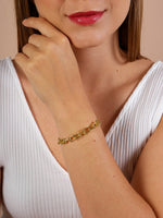 Unique Chain Bracelet - 18k Gold Filled