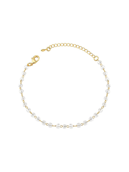 Crystal Bracelet - 18k Gold Filled